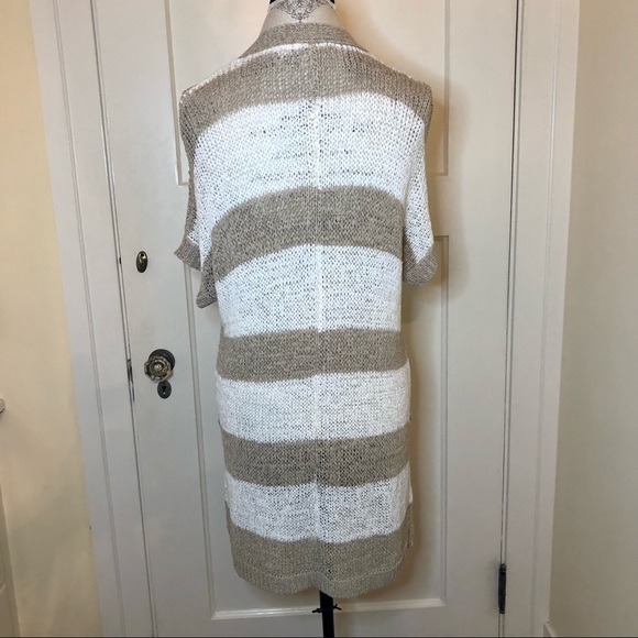 NWT OS Bluebird striped cozy duster - Picture 3 of 9